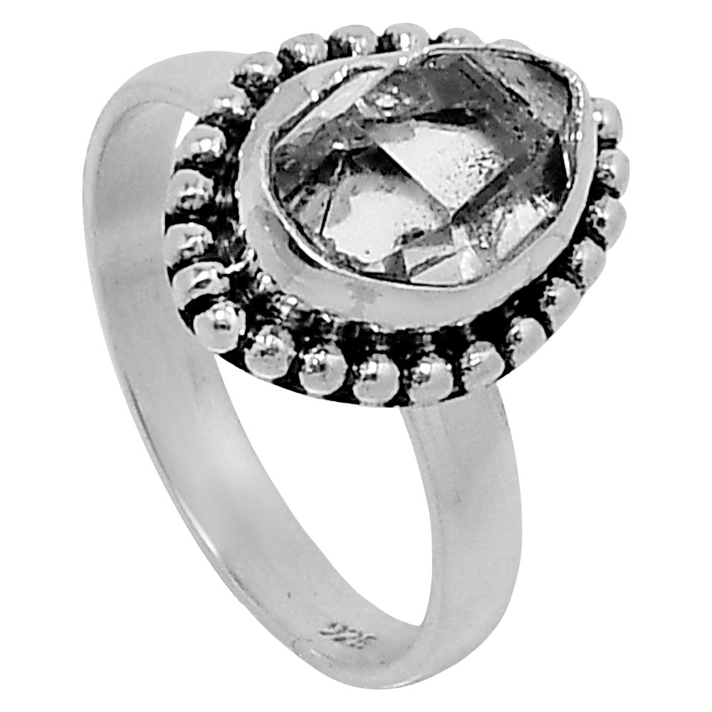 Premium Herkimer Diamond - USA Ring size-7 R-1071 36-ER12855