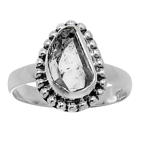 Premium Herkimer Diamond - USA Ring size-6 R-1071 36-ER12880