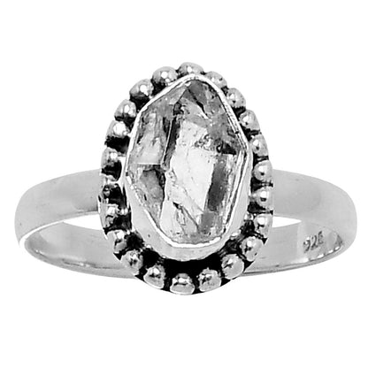 Premium Herkimer Diamond - USA Ring size-8 R-1071 36-ER12887