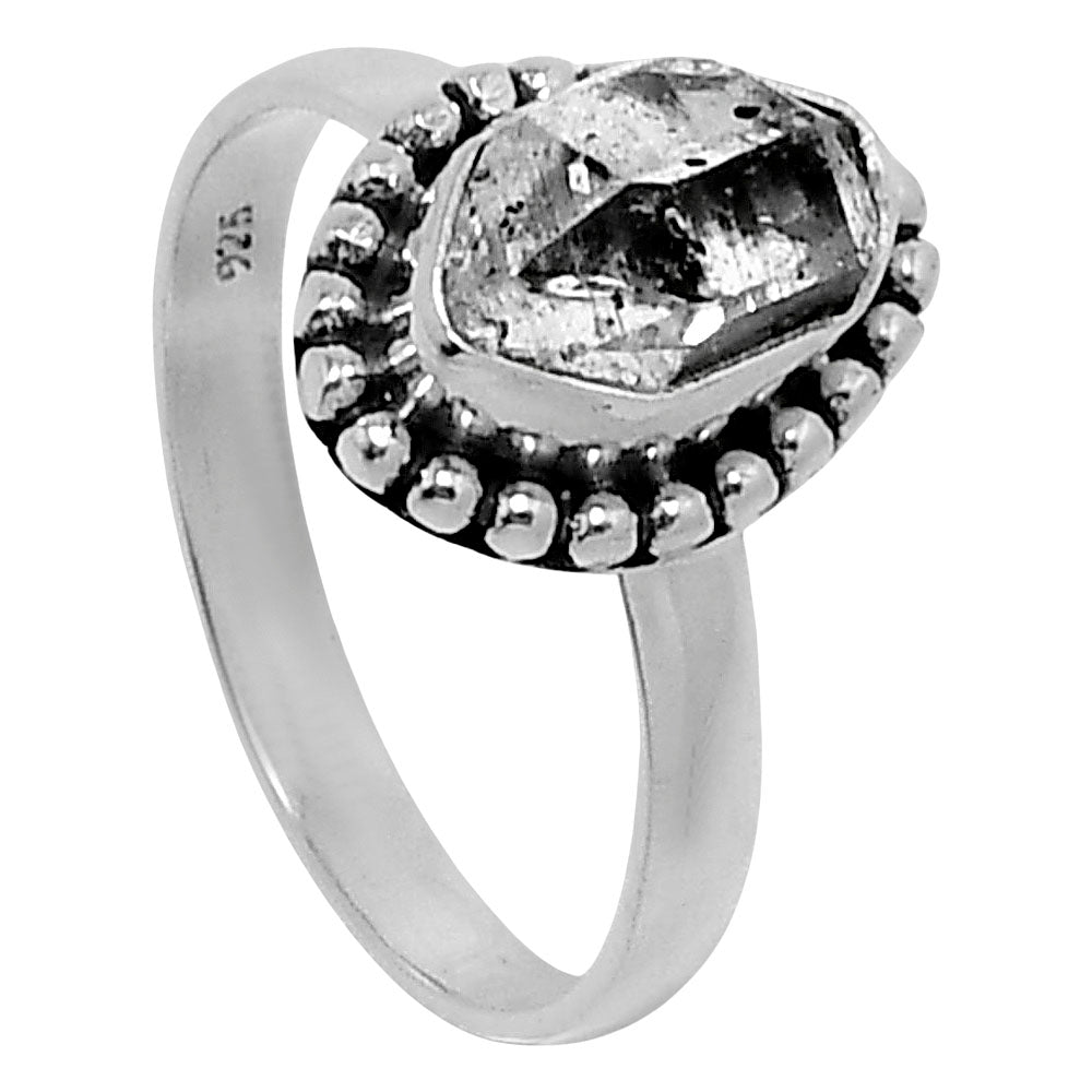 Premium Herkimer Diamond - USA Ring size-8 R-1071 36-ER12888