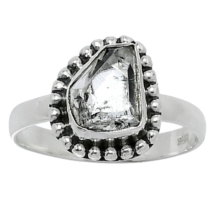Premium Herkimer Diamond - USA Ring size-8 R-1071 36-ER12905