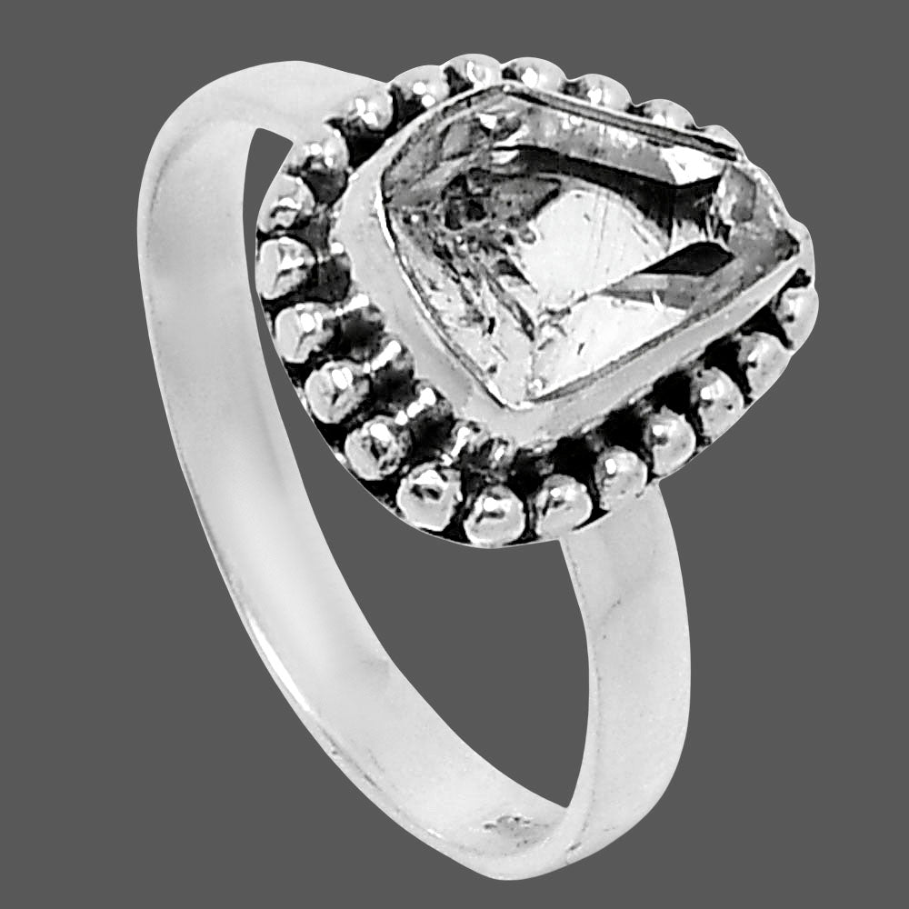 Premium Herkimer Diamond - USA Ring size-8 R-1071 36-ER12905