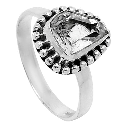 Premium Herkimer Diamond - USA Ring size-8 R-1071 36-ER12905