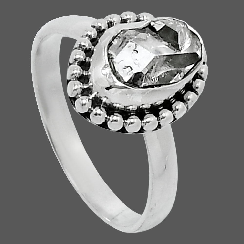 Premium Herkimer Diamond - USA Ring size-8 R-1071 36-ER12917