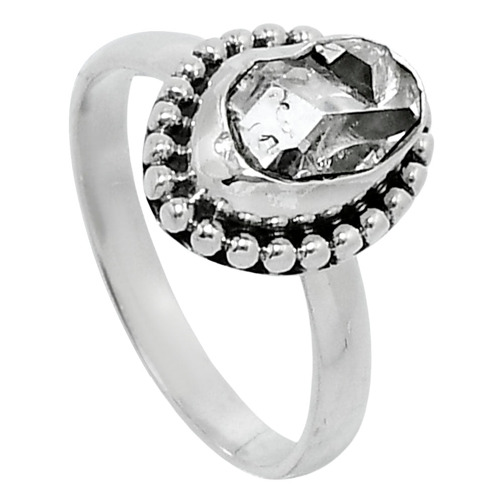 Premium Herkimer Diamond - USA Ring size-8 R-1071 36-ER12917