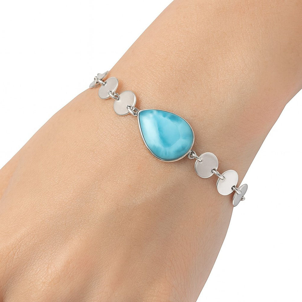 Premium Larimar (Dominican Republic) Bracelet B-1044 37-EB10409