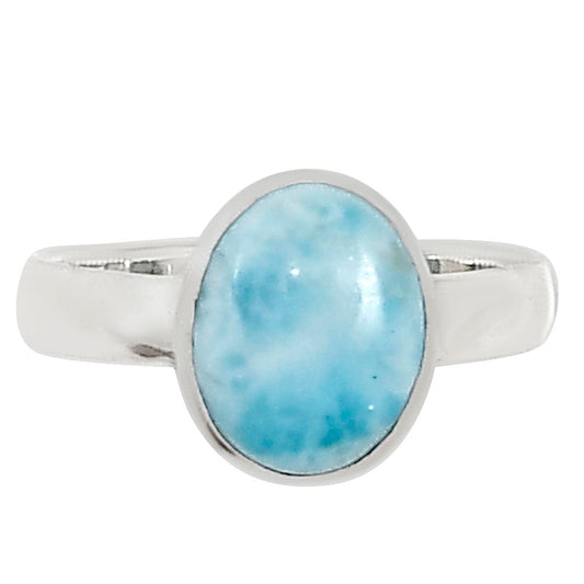 Larimar (Dominican Republic) Ring size-6 R-1004 37-ER15232