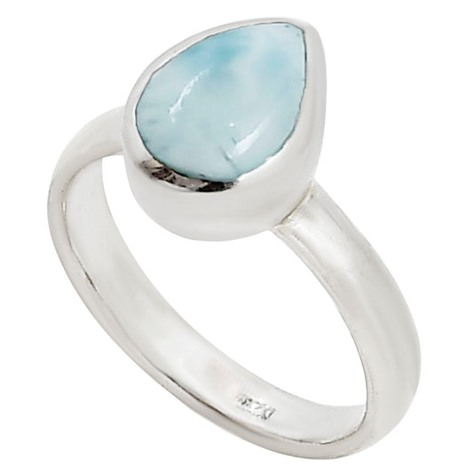 Larimar (Dominican Republic) Ring size-5 R-1004 37-ER15243