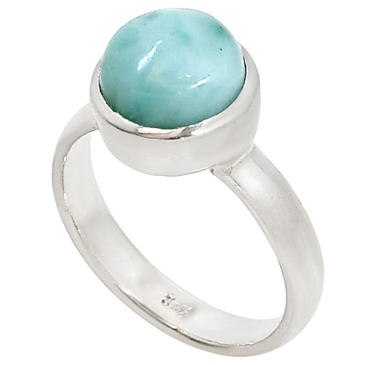 Larimar (Dominican Republic) Ring size-5 R-1004 37-ER15257