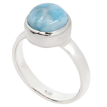 Larimar (Dominican Republic) Ring size-5 R-1004 37-ER15259