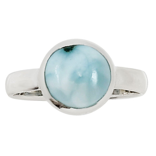 Larimar (Dominican Republic) Ring size-8 R-1004 37-ER15265