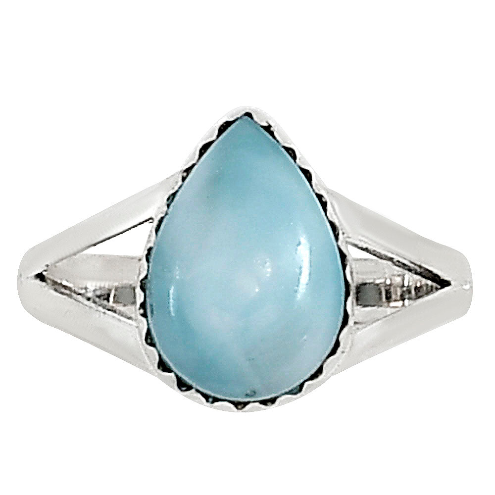 Larimar (Dominican Republic) Ring size-8 R-1210 37-ER15421