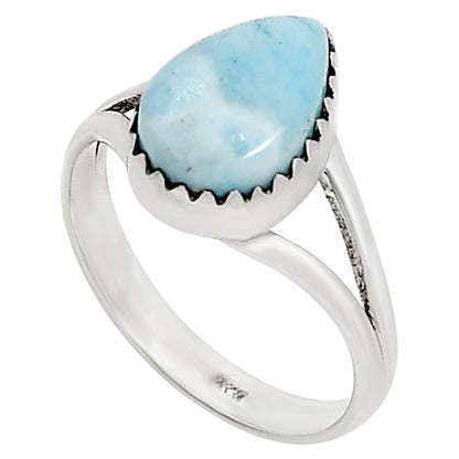Larimar (Dominican Republic) Ring size-7.5 R-1210 37-ER15427