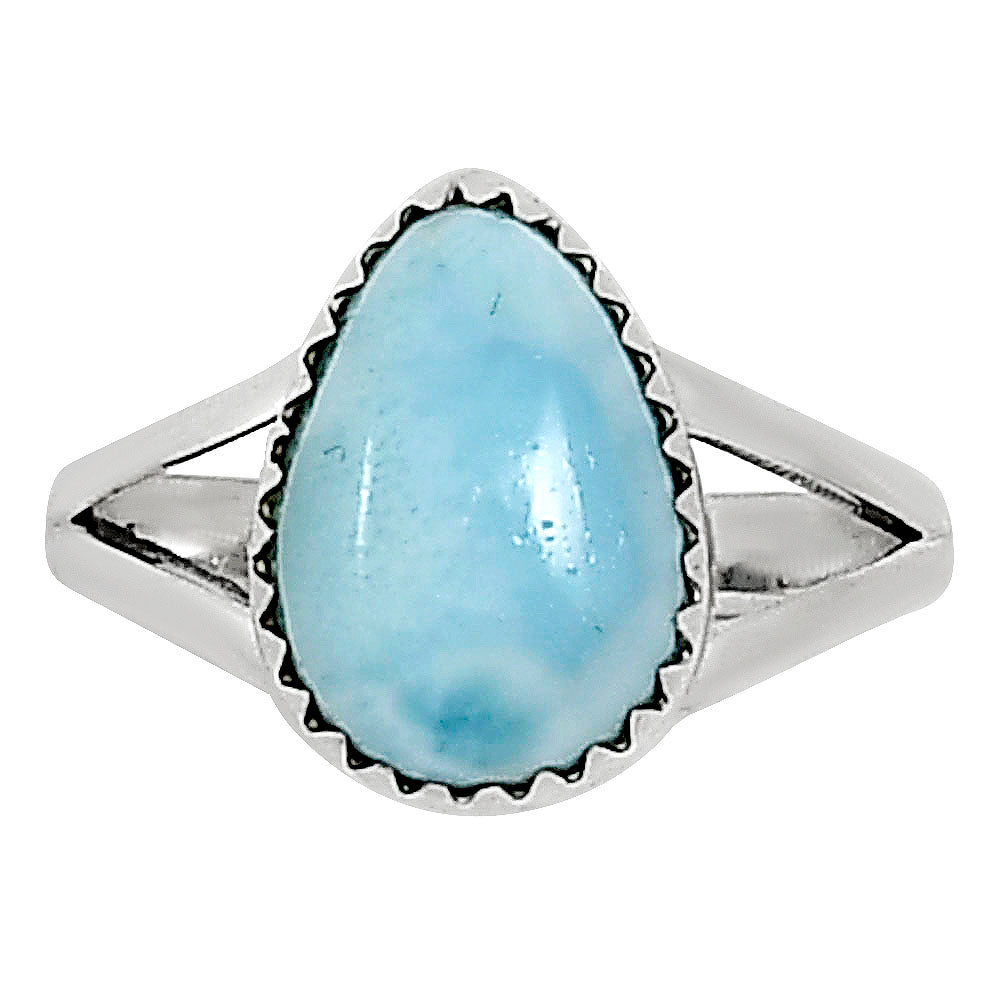 Larimar (Dominican Republic) Ring size-9 R-1210 37-ER15429