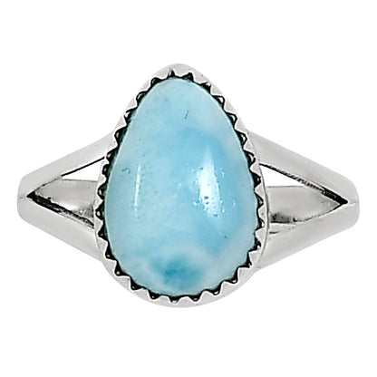 Larimar (Dominican Republic) Ring size-9 R-1210 37-ER15429