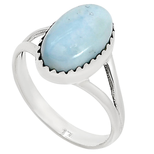 Larimar (Dominican Republic) Ring size-9 R-1210 37-ER15435