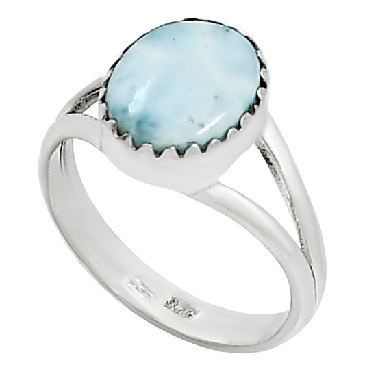 Larimar (Dominican Republic) Ring size-6 R-1210 37-ER15438