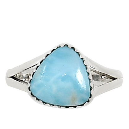 Larimar (Dominican Republic) Ring size-8 R-1210 37-ER15440