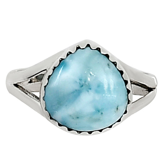 Larimar (Dominican Republic) Ring size-6 R-1210 37-ER15445