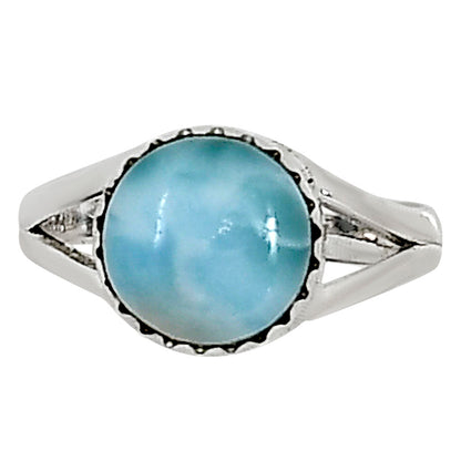 Larimar (Dominican Republic) Ring size-6 R-1210 37-ER15451