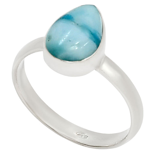 Larimar (Dominican Republic) Ring size-7 R-1001 37-ER15455