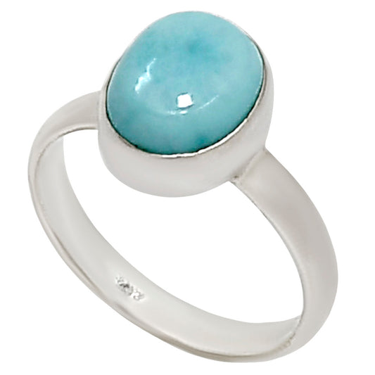 Larimar (Dominican Republic) Ring size-7 R-1001 37-ER15470