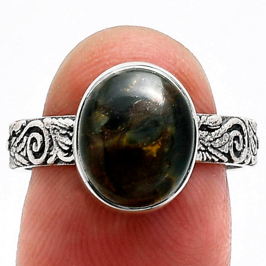 Premium Quality Pietersite - Namibia Ring size-8 R-1055 38-ER13283