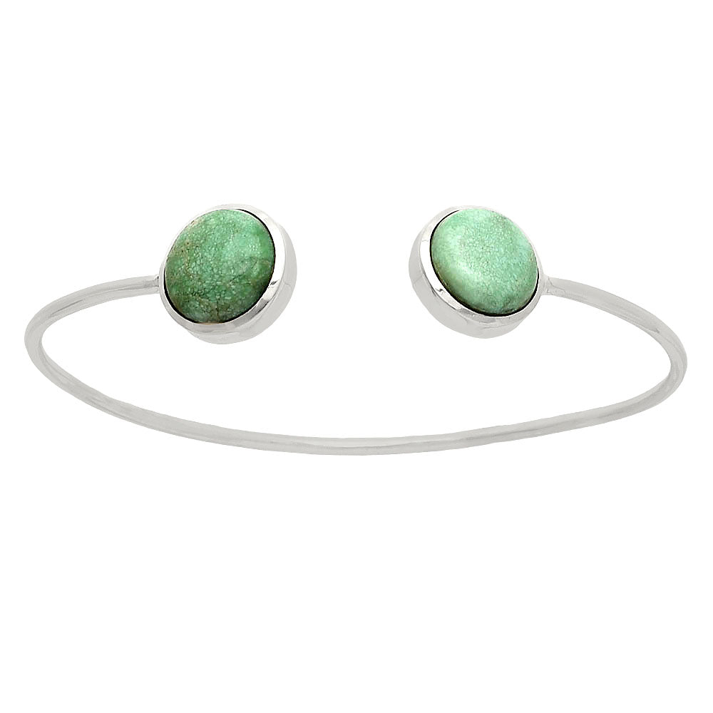 Premium Quality Utah Variscite Cuff Bangle Bracelet B-1004 40-EB10420