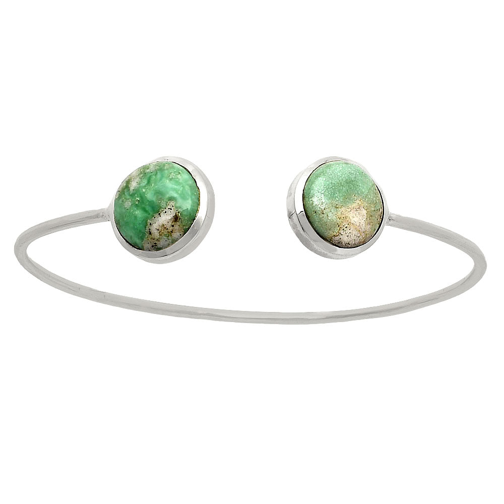 Premium Quality Utah Variscite Cuff Bangle Bracelet B-1004 40-EB10423