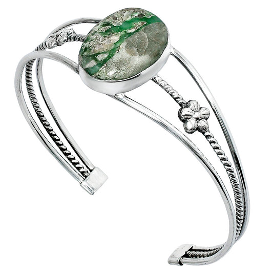 Premium Quality Utah Variscite Cuff Bangle Bracelet B-1012 40-EB10426