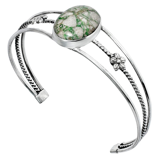 Premium Quality Utah Variscite Cuff Bangle Bracelet B-1012 40-EB10427