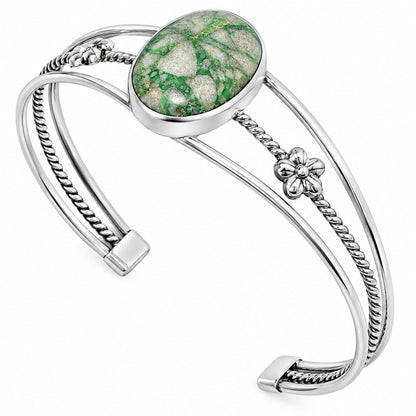 Premium Quality Utah Variscite Cuff Bangle Bracelet B-1012 40-EB10427