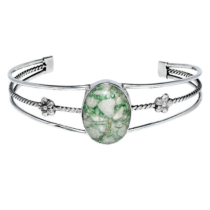 Premium Quality Utah Variscite Cuff Bangle Bracelet B-1012 40-EB10427