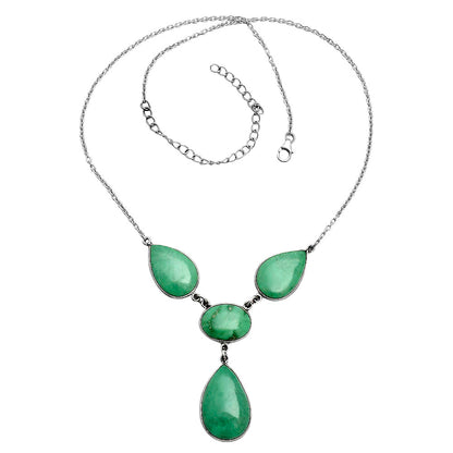 Premium Quality Utah Variscite Necklace N-1013 40-EN10118