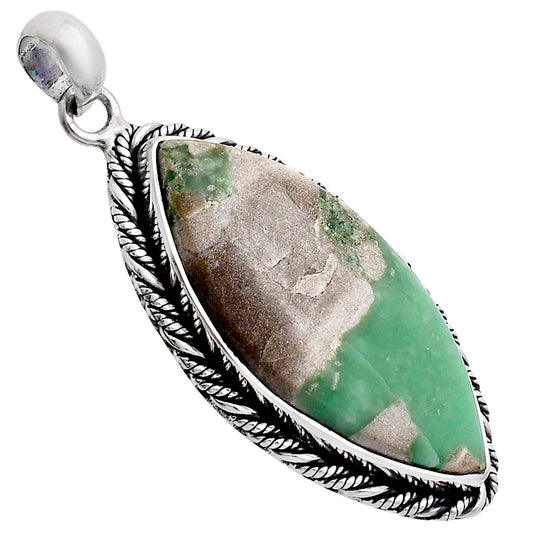 Premium Quality Utah Variscite Pendant P-1074 40-EP10270