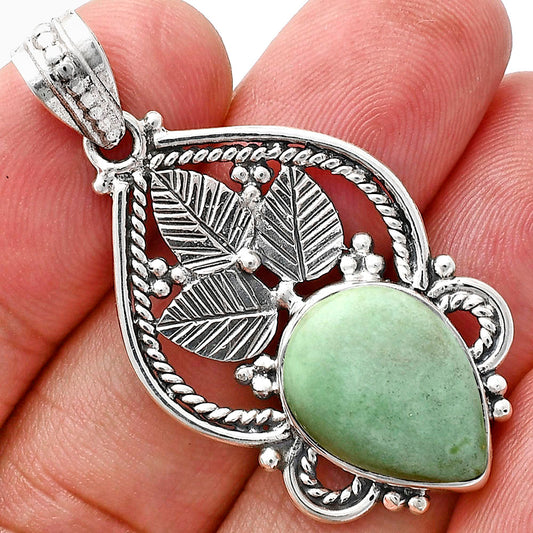 Premium Quality Utah Variscite Pendant P-1258 40-EP10278