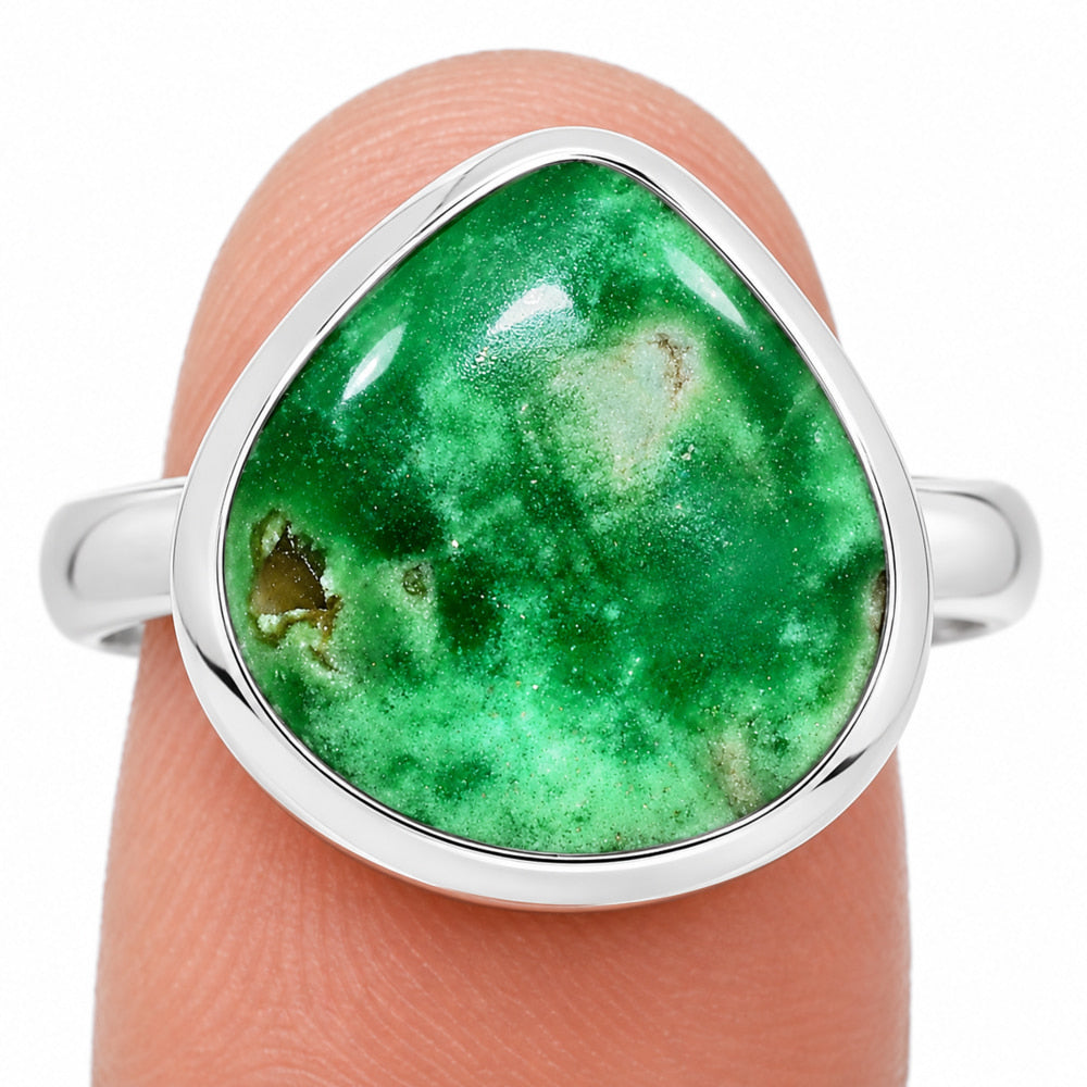 Premium Quality Utah Variscite Ring size-9.5 R-1007 40-ER13382
