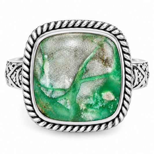 Premium Quality Utah Variscite Ring size-8 R-1067 40-ER13391