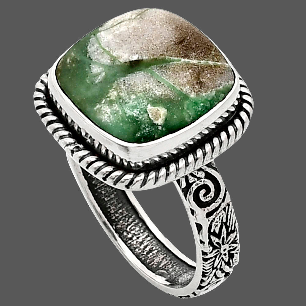 Premium Quality Utah Variscite Ring size-8 R-1067 40-ER13391