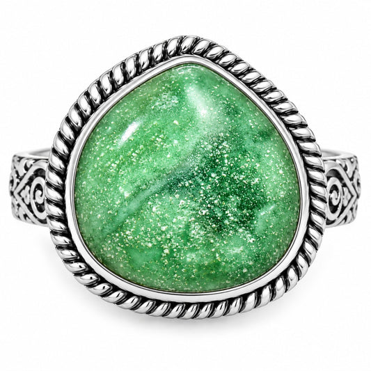 Premium Quality Utah Variscite Ring size-9 R-1067 40-ER13392