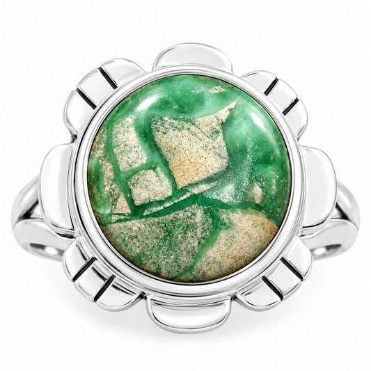 Premium Quality Utah Variscite Ring size-9.5 R-1342 40-ER13401