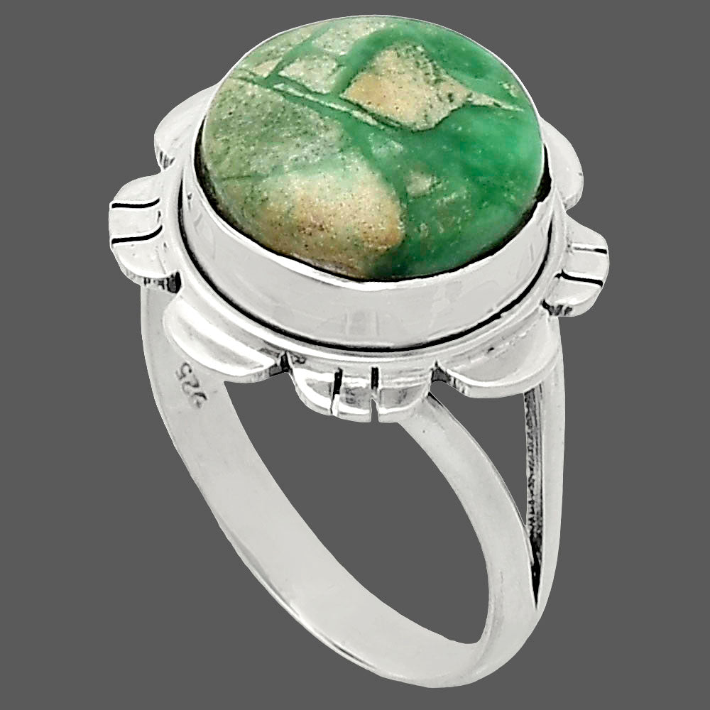 Premium Quality Utah Variscite Ring size-9.5 R-1342 40-ER13401