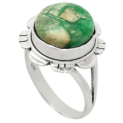 Premium Quality Utah Variscite Ring size-9.5 R-1342 40-ER13401