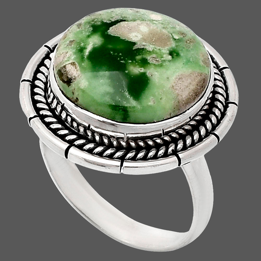 Premium Quality Utah Variscite Ring size-8 R-1728 40-ER13403