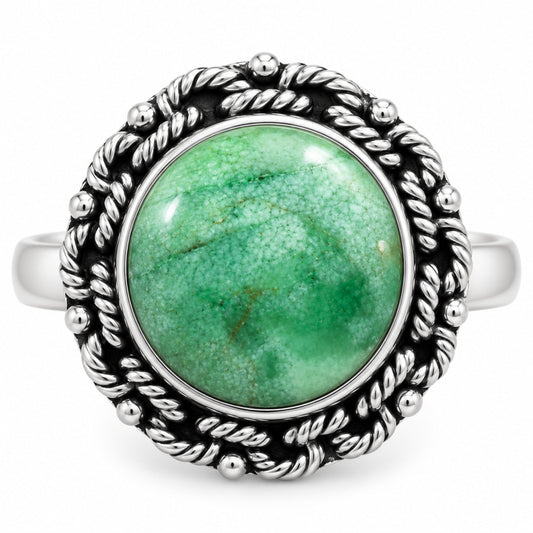 Premium Quality Utah Variscite Ring size-9.5 R-1266 40-ER13418