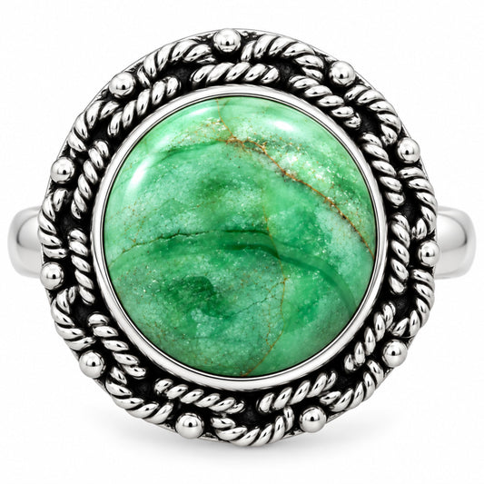Premium Quality Utah Variscite Ring size-9.5 R-1266 40-ER13422