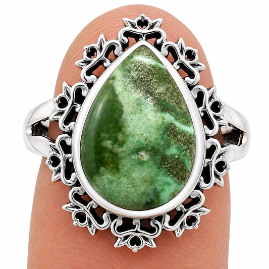 Premium Quality Utah Variscite Ring size-7 R-1114 40-ER13428