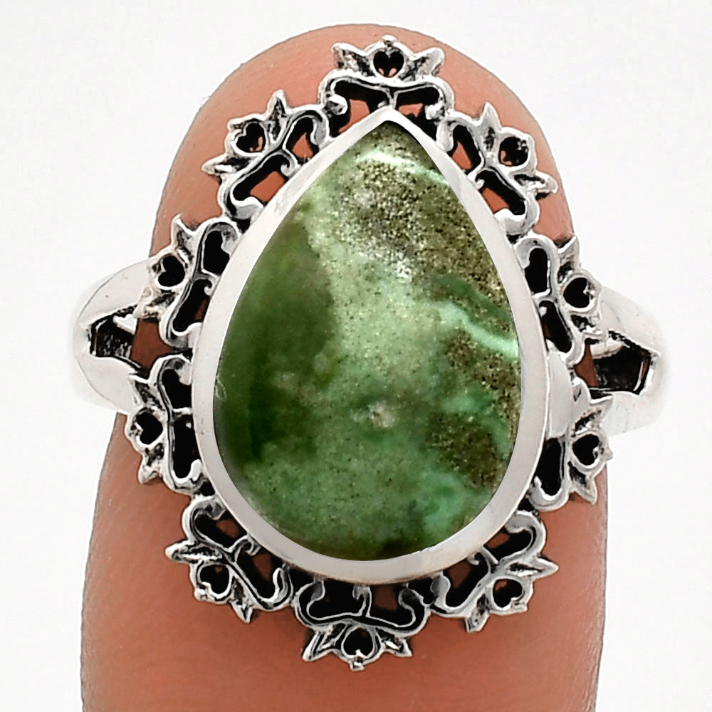 Premium Quality Utah Variscite Ring size-7 R-1114 40-ER13428