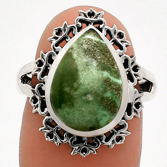 Premium Quality Utah Variscite Ring size-7 R-1114 40-ER13428