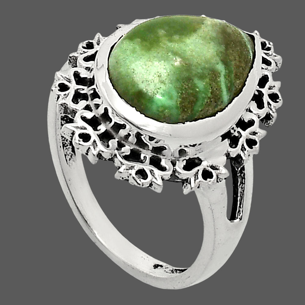 Premium Quality Utah Variscite Ring size-7 R-1114 40-ER13428